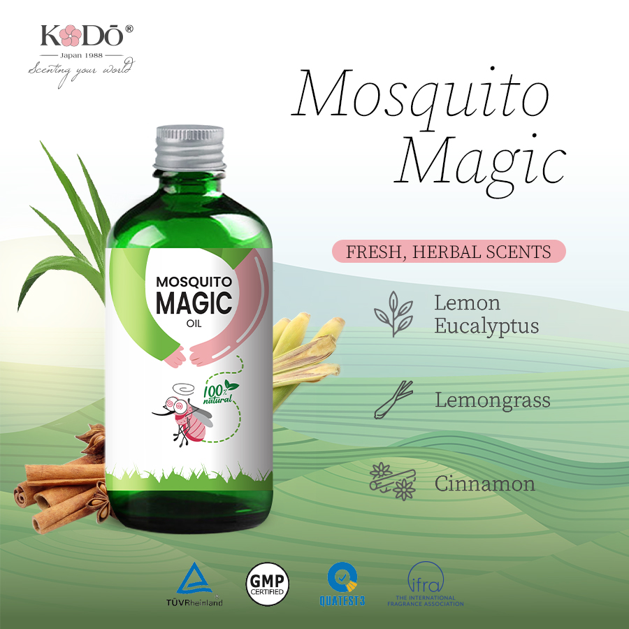 Tinh dầu thiên nhiên đuổi muỗi Mosquito Magic