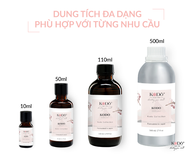 Dung tích đa dạng