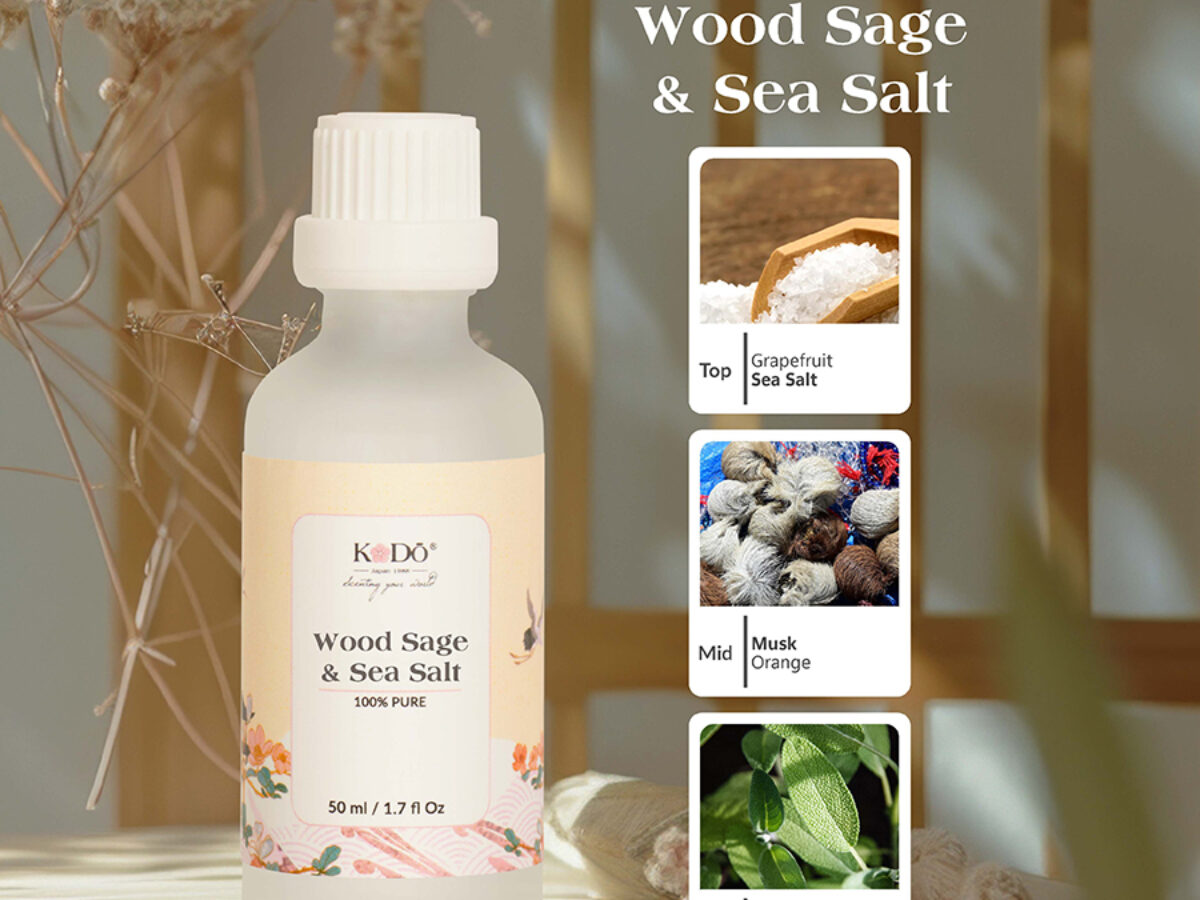 Essential Oil Imports Wood Sage & Sea Salt - Kodo