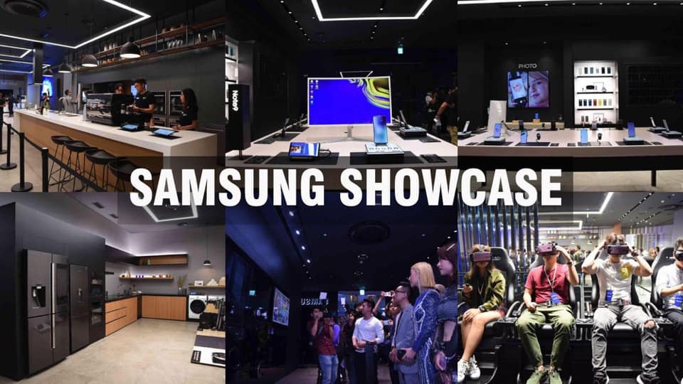 Hệ thống toả hương thơm tại Samsung showcase