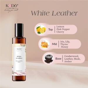 White Leather Perfume Spray